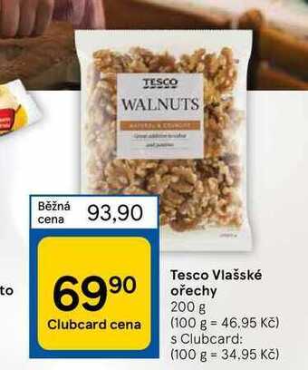 Tesco Tesco vlašské ořechy 200 g nabídka