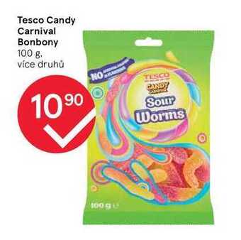 Tesco candy carnival bonbony 100 g