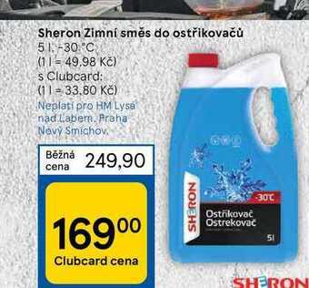 Tesco Sheron zimní směs do ostřikovačů nabídka