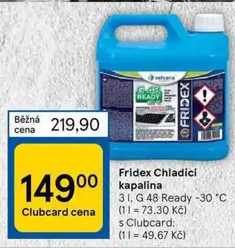 Tesco Fridex chladicí kapalina 3 l nabídka