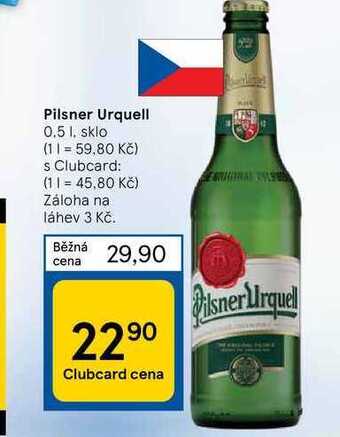 Tesco Pilsner urquell 0.5 l nabídka