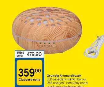 Tesco Grundig aroma difuzér nabídka