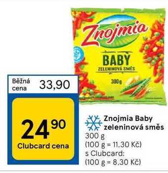 Znojmia baby zeleninová směs 300 g