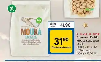 Country life bio mouka kokosová 250 g