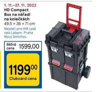 Tesco Hd compact box na nářadí na kolečkách nabídka
