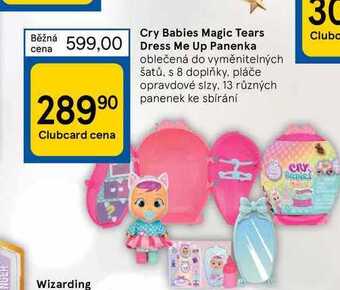 Tesco Cry babies magic tears dress me up panenka nabídka