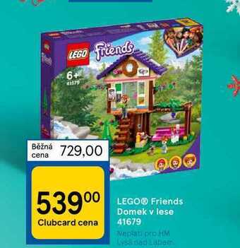 Tesco Lego® friends domek v lese nabídka