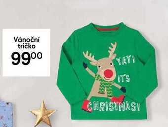 Tesco Vánoční tričko nabídka