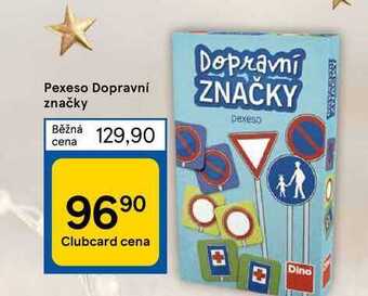 Tesco Pexeso dopravní značky nabídka