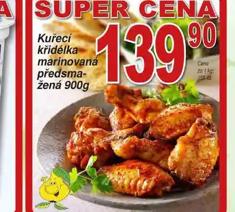 Lidl Kuřecí křidélka marinovaná předsmažená nabídka