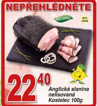 Lidl Anglická slanina nabídka