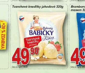 Lidl Tvarohové knedlíky jahodové nabídka