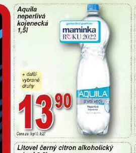 Lidl Aquila neperlivá kojenecká nabídka