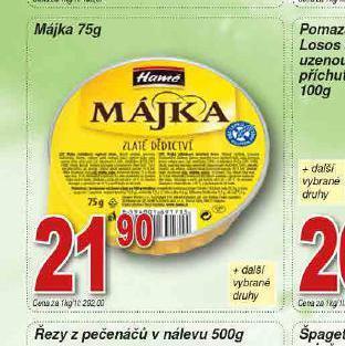 Lidl Hamé májka nabídka