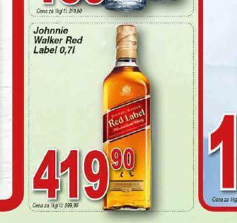 Lidl Johnnie walker red label nabídka