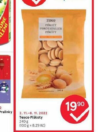 Tesco Tesco piškoty nabídka