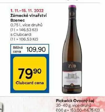 Zámecké vinařství bzenec