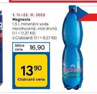 Tesco Magnesia nabídka