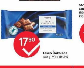 Tesco Tesco čokoláda nabídka