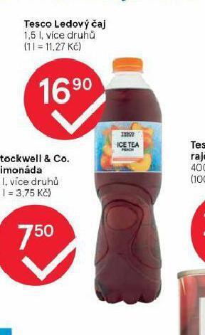 Tesco Tesco ledový čaj nabídka