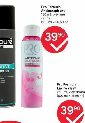 Pro formula antiperspirant