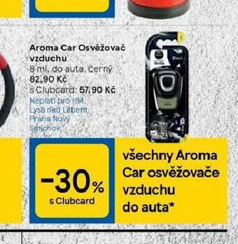 Tesco Aroma car osvěžovač vzduchu nabídka