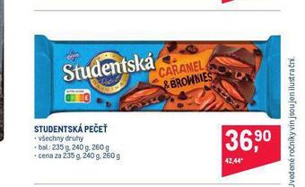 Makro Orion studentská pečeť nabídka