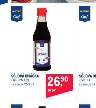 Makro Sójová omáčka nabídka