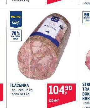 Makro Tlačenka nabídka
