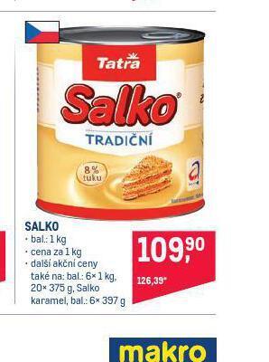 Makro Tatra salko nabídka