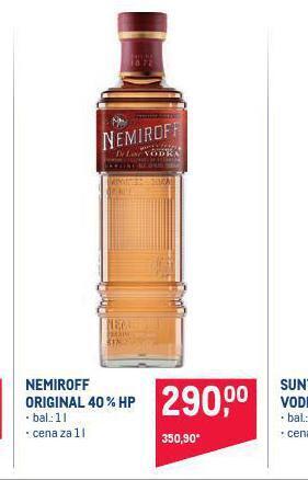 Nemiroff original 40% hp