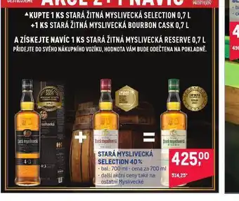 Makro Stará myslivecká selection 40% nabídka
