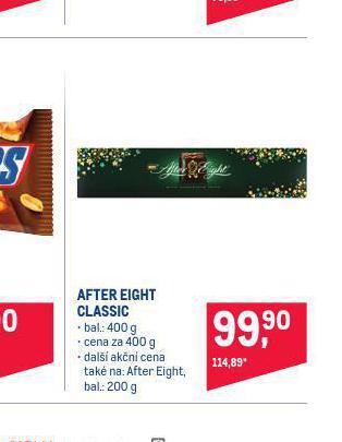 Makro After eight classic nabídka