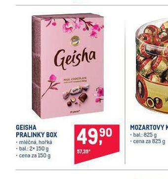 Makro Geisha pralinky box nabídka