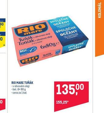 Makro Rio mare tuňák nabídka