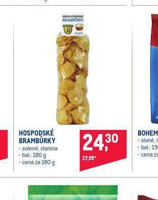 Makro Hospodské brambůrky nabídka