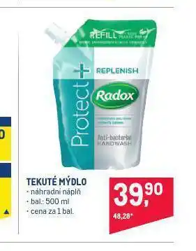 Makro Radoy tekuté mýdlo - náhradní náplň nabídka
