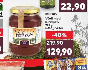 Kaufland Medas včelí med nabídka