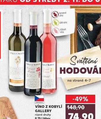 Kaufland Víno z kobylí gallery nabídka