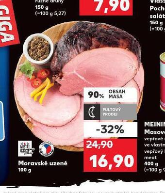Kaufland Moravské uzené nabídka
