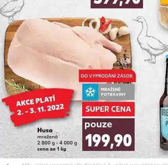 Kaufland Husa mražená nabídka