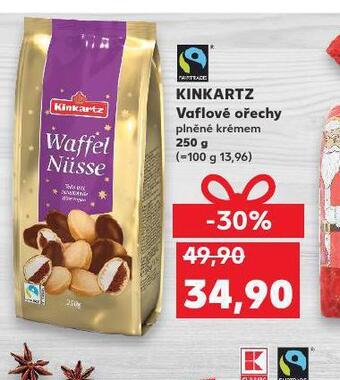 Kaufland Kinkartz vaflové ořechy nabídka