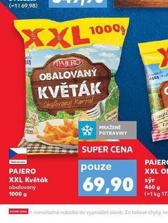 Kaufland Pajero xxl květák nabídka