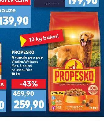 Kaufland Propesko granule pro psy nabídka