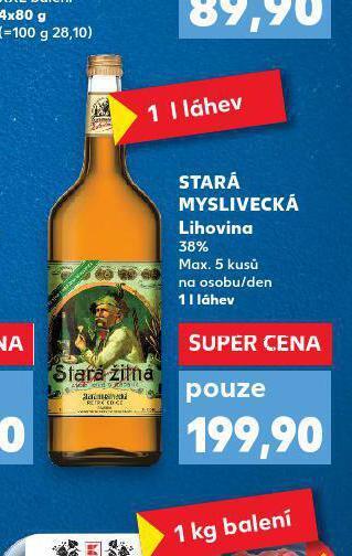 Kaufland Stará myslivecká nabídka