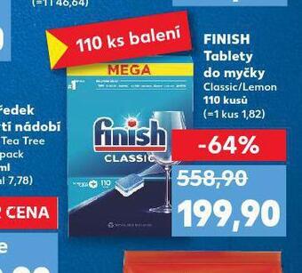 Kaufland Finish tablety do myčky nabídka