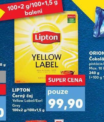 Kaufland Lipton černý čaj nabídka
