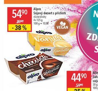 Globus Alpro sojový dezert s příchutí nabídka