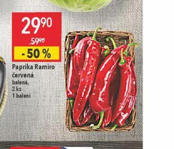 Globus Paprika ramiro červená nabídka