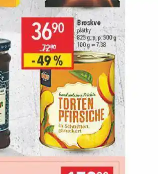 Globus Broskve plátky nabídka
